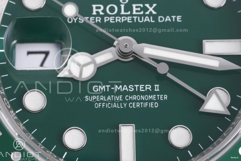 Durable 884 V3 126729 Edition Green VTNR II SS DD Bracelet GMT-Master Sprite 1:1 Oyster VSF 904L On Dial Best 0708